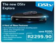 New Dstv Explora