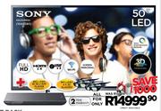 Sony 50" Full HD LED TV (KDL50R550)