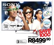Sony 42" Full HD LED TV (KDL42W674)