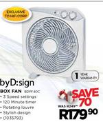 byD:sign Box Fan(BDPF 40C)