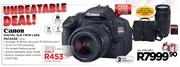 Canon Digital SLR Twin Lens Package(600D)