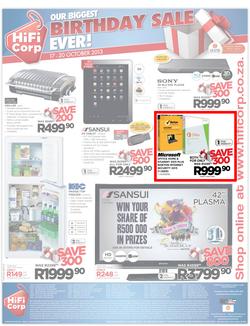 HiFi Corp : Our biggest birthday sale ever! (17 Oct - 20 Oct 2013), page 8