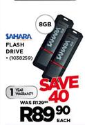 Sahara 8GB Flash Drive-Each
