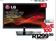 LG 20" LED Monitor (20EN3355)-Each