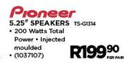 Pioneer 5.25" Speakers(TS-G1314)-Per pair
