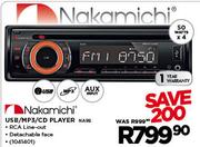 Nakamichi USB/MP3/CD Player(NA98)