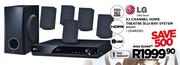 LG 5.1 Channel Home Theatre Blu-Ray System (BH4030)
