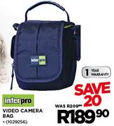 Inter Pro Video Camera Bag- Each