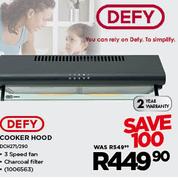 Defy Cooker Hood(DCH271/290)