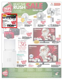 HiFi Corp : Beat the rush Sale, Now On (31 Oct - 3 Nov 2013), page 8