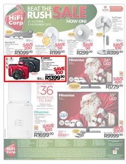 HiFi Corp : Beat the rush Sale, Now On (31 Oct - 3 Nov 2013), page 8