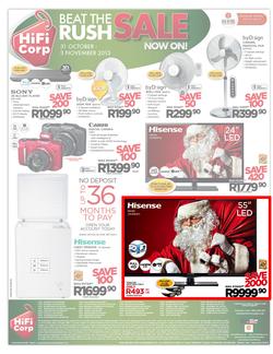 HiFi Corp : Beat the rush Sale, Now On (31 Oct - 3 Nov 2013), page 8