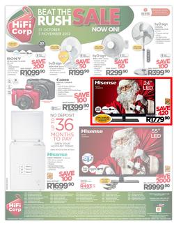 HiFi Corp : Beat the rush Sale, Now On (31 Oct - 3 Nov 2013), page 8