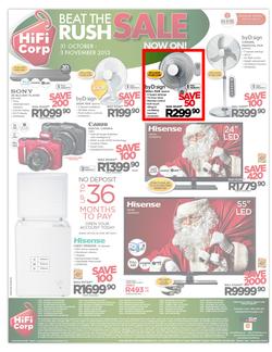 HiFi Corp : Beat the rush Sale, Now On (31 Oct - 3 Nov 2013), page 8