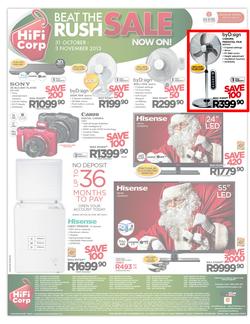 HiFi Corp : Beat the rush Sale, Now On (31 Oct - 3 Nov 2013), page 8