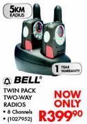 Bell Twin Pack Two-Way Radios
