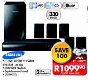 Samsung 5.1 DVD Home Theatre System HTE330K