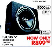 Sony Boxed Sub XS-GTX121LS