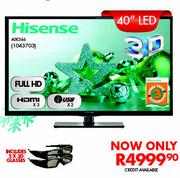 Hisense 40" LED TV 40K366