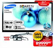 Samsung 51" FHD Smart 3D Plasma TV 51F5500