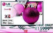 LG 55" FHD Smart 3D LED TV 55LA6210