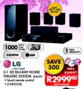LG 5.1 3D Blu-Ray Home Theatre System BH6230