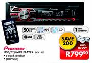 Pioneer USB/CD/MP3 Player DEH-1550