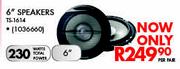 Pioneer 6" Speakers TS-1614-Per Pair