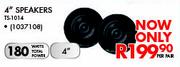 Pioneer 4" Speakers TS-1014-Per Pair