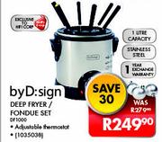 ByD:sign Deep Fryer/Fondue Set DF1000