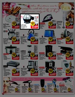 HiFi Corp : Festive Savings (12 Dec - 24 Dec 2013), page 18