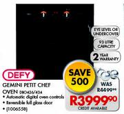 Defy Gemini Petit Chef Oven DBO426/434