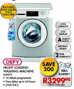 Defy Front Loading Washing Machine DAW370