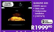 Defy Slimline 600 Oven DBO331