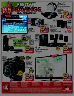 HiFi Corp : Festive Savings (12 Dec - 24 Dec 2013), page 20