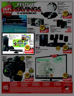 HiFi Corp : Festive Savings (12 Dec - 24 Dec 2013), page 20