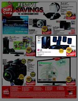 HiFi Corp : Festive Savings (12 Dec - 24 Dec 2013), page 20