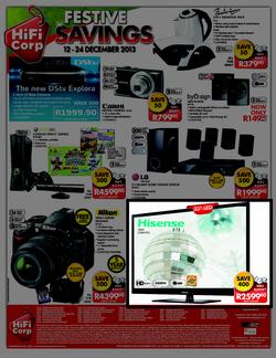 HiFi Corp : Festive Savings (12 Dec - 24 Dec 2013), page 20