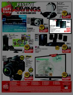 HiFi Corp : Festive Savings (12 Dec - 24 Dec 2013), page 20