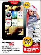 Lenovo 3G Tablet A2107