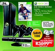 Xbox 360 4GB Kinect Bundle