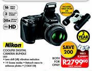 Nikon Coolpix Digital Camera Bundle L820