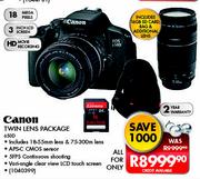 Canon Twin Lens Package 650D