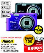 Nikon Coolpix Digital Camera S2700