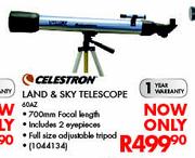 Celestron Land & Sky Telescope 60AZ