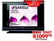Sansui 21" Pure Flat TV STY0121NF