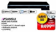 Sansui HDMI DVD Player DVX3000