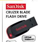 Sandisk 8GB Cruzer Blade Flash Drive