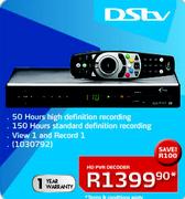 DStv HD PVR Decoder
