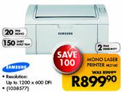 Samsung Mono Laser Printer ML2160